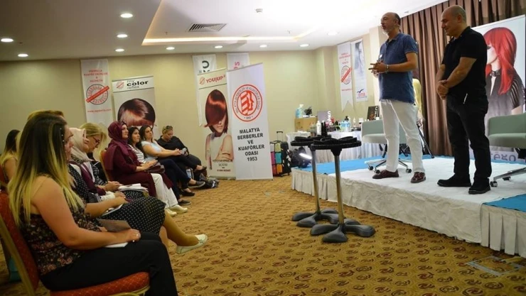 Kuaförlere ücretsiz topuz ve renklendirme eğitimi
