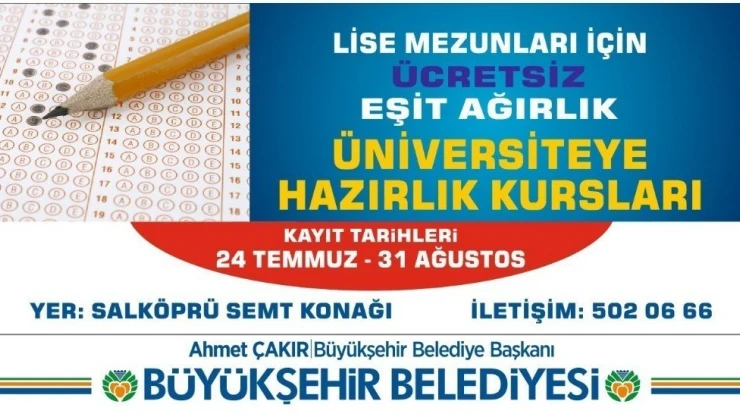 Büyükşehir Belediyesinden eğitime destek
