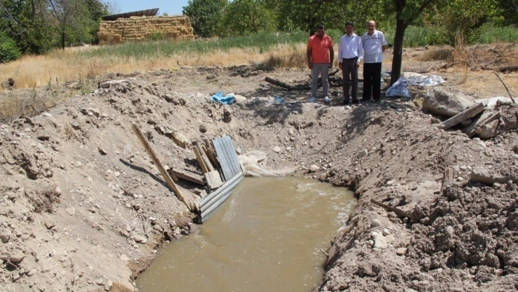 Malatya'da yaşanan sulama suyu sıkıntısı
