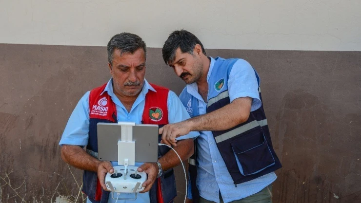 Kaçak su kullanımına havadan takip
