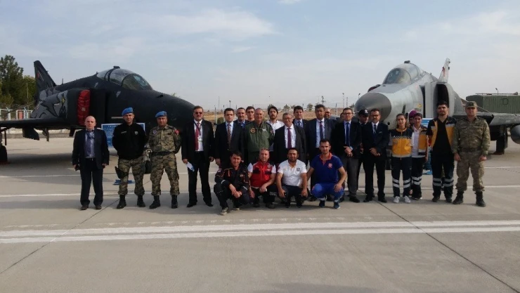 Malatya Havalimanında acil durum tatbikatı
