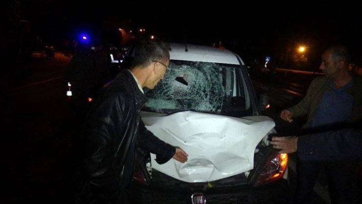 Otomobilin çarptığı yaya hayatını kaybetti
