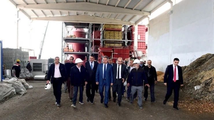 Entegre tesisinde elektrik üretimi başladı
