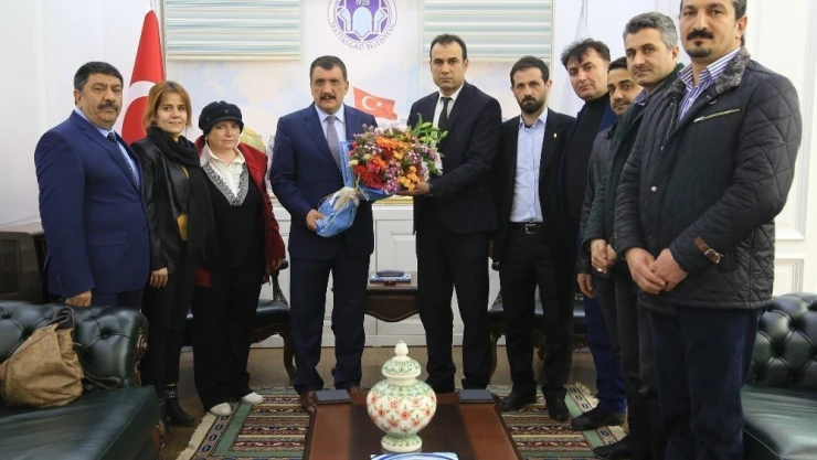 Başkan Gürkan'dan Toptaş'a övgü