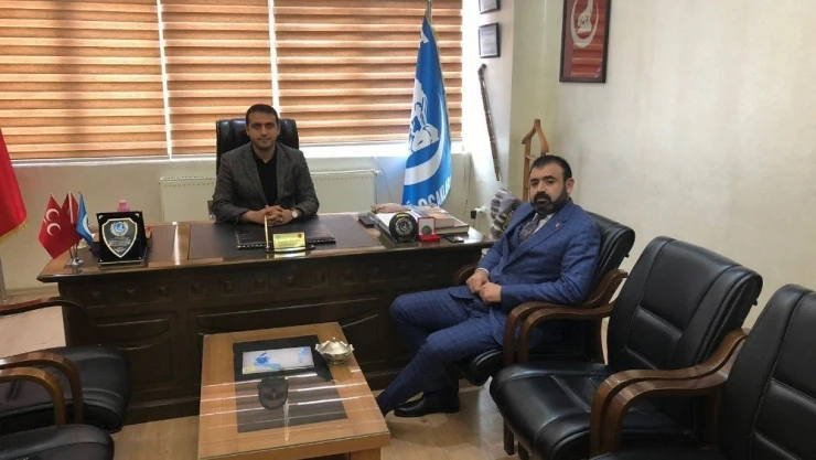 MHP'li Aday Adayı Gören'den Başkan Yılan'a ziyaret