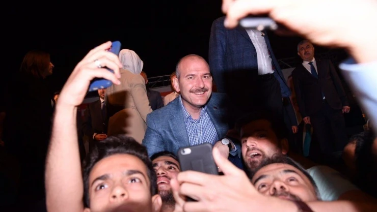 Bakan Soylu, Malatya'da sahur programına katıldı