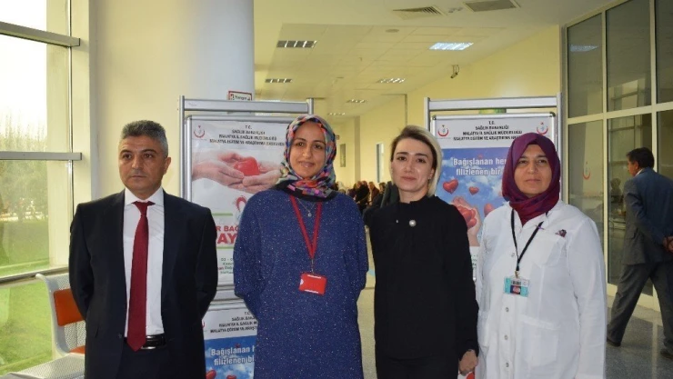 Hastanede organ bağış standı kuruldu