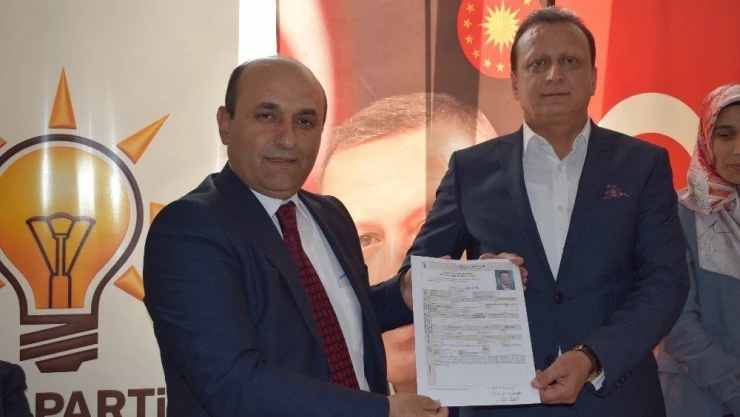 Kırteke Akçadağ'da AK Parti'den aday adayı oldu