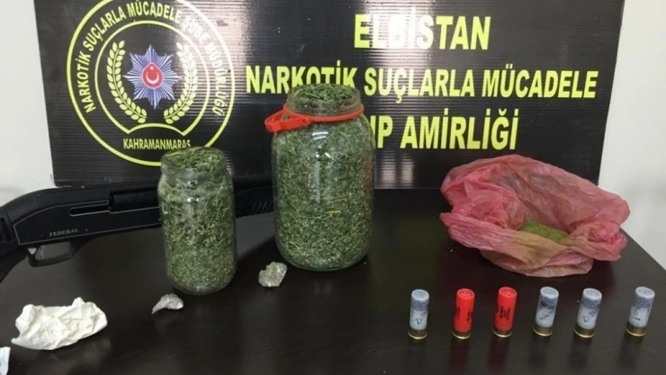 Turşu bidonundan uyuşturucu çıktı