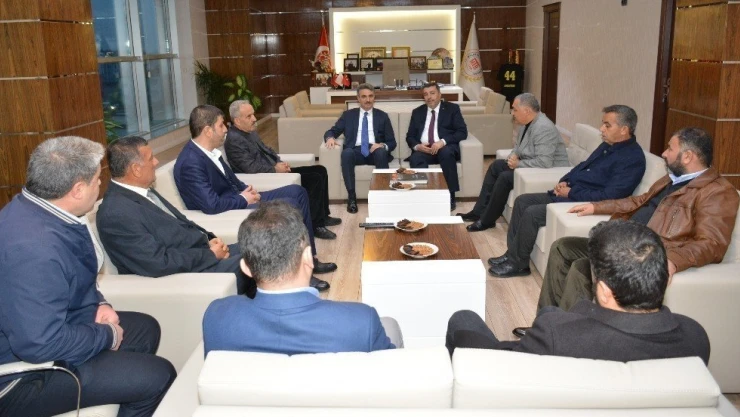 Vali Baruş'tan destek sözü