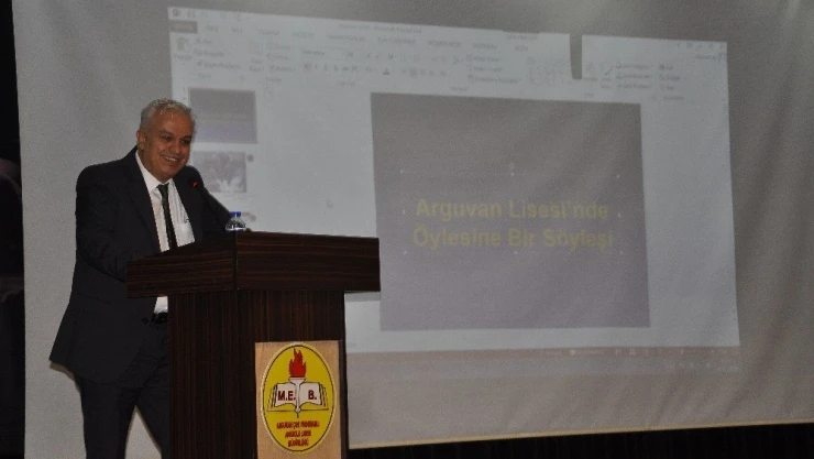 Prof. Dr. Sezai Yılmaz, Arguvan'ın misafiri oldu