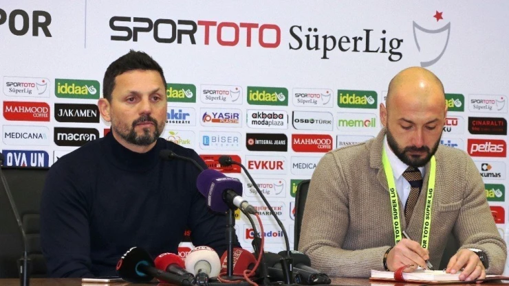 E.Yeni Malatyaspor-Göztepe maçının ardından