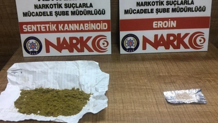 Adıyaman'da uyuşturucu operasyonu : 5 gözaltı