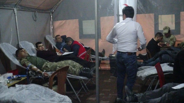 Doğanşehir'de rekor kan bağışı