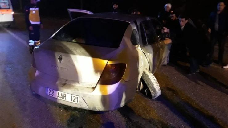 Elazığ'da trafik kazası: 2 yaralı