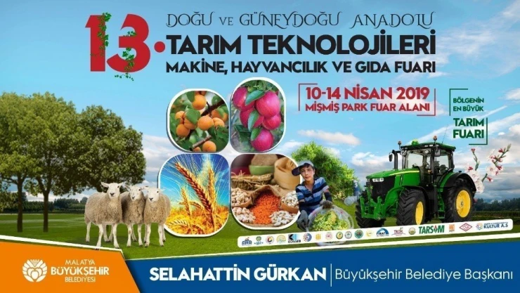 13. Tarım Fuarı açılıyor