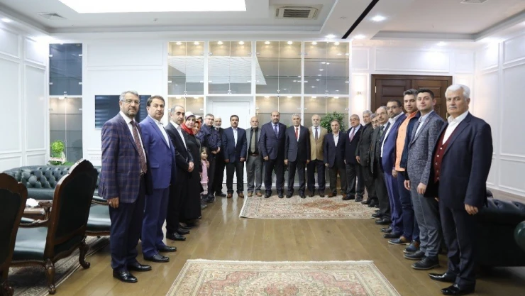 AK Parti'den Güder'e hayırlı olsun ziyareti