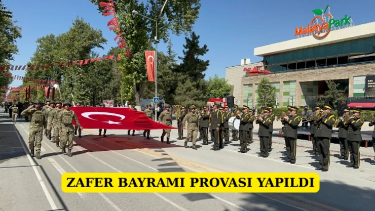 30 Ağustos Zafer Bayramı provası yapıldı