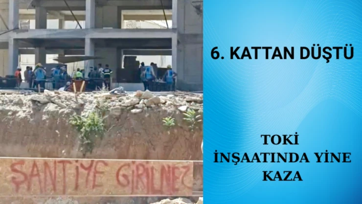 6. kattan düştü!