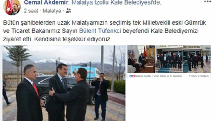 AK Partili Başkandan Çalık'a ağır gönderme!