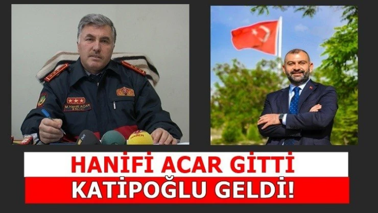 Acar gitti Katipoğlu geldi!