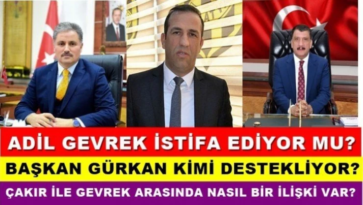Adil Gevrek istifa ediyor mu?