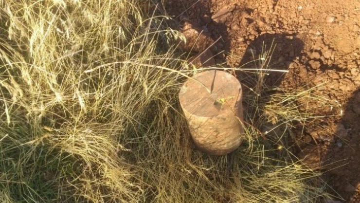 Adıyaman'da kova içine gizlenmiş patlayıcı madde bulundu
