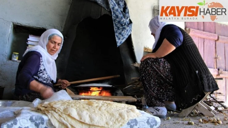 Aileler, kışlık erzaklarını hazırladı