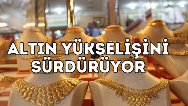 Altın yükselişini sürdürüyor