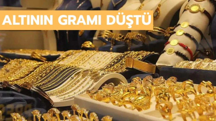 Altının gramı düştü