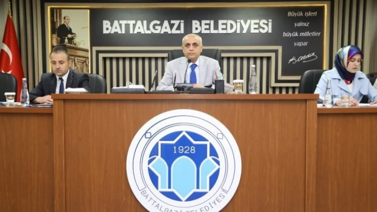 Battalgazi Belediye Meclisi, haziran toplantısını yaptı