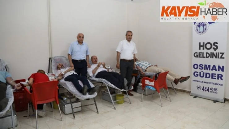 Battalgazi Belediyesi çalışanlarından örnek davranış