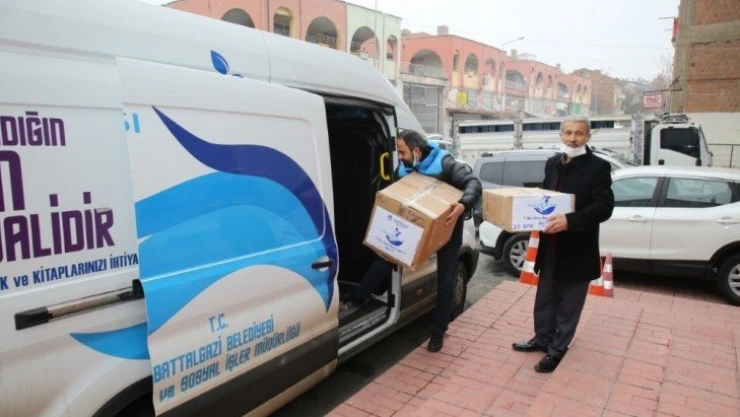 Battalgazi Belediyesi'nden Türkmen Dağı'na yardım eli