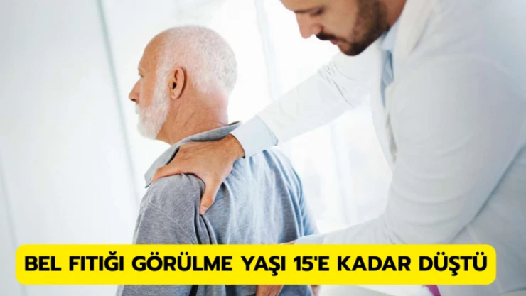 Bel fıtığı görülme yaşı 15'e kadar düştü!