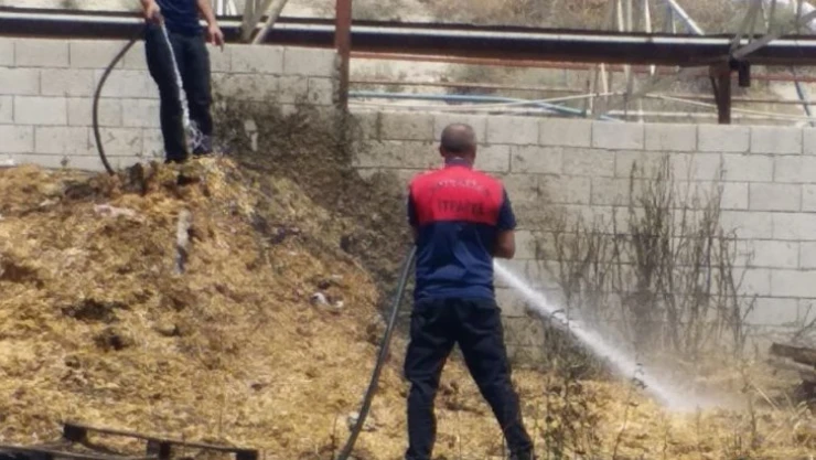 Bir günde 9 farklı tarlada anız yangını çıktı