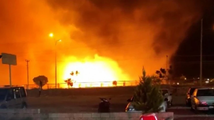 Birçok noktada çıkan yangınlarda 11 kişi hastanelik oldu