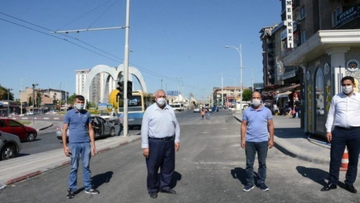 Buhara bulvarındaki kavşağa düzenleme