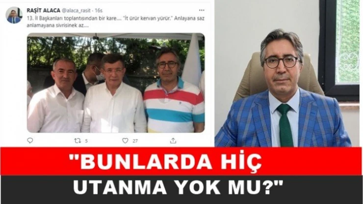 'Bunlarda hiç utanma yok mu?'