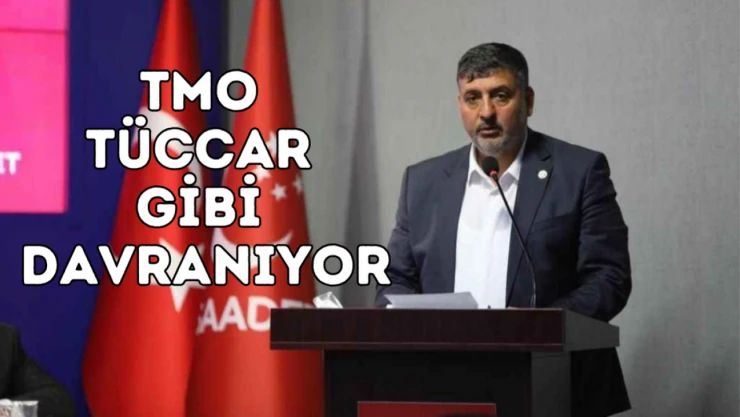 Canbay: TMO tüccar gibi davranıyor