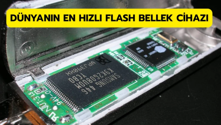 Çinli bilim insanları dünyanın en hızlı flash bellek cihazını tanıttı