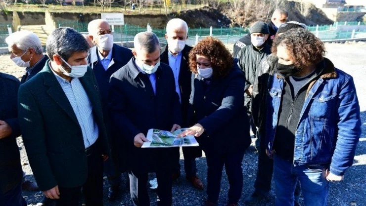 Çırmıhtı'daki güreş sahası yenieniyor