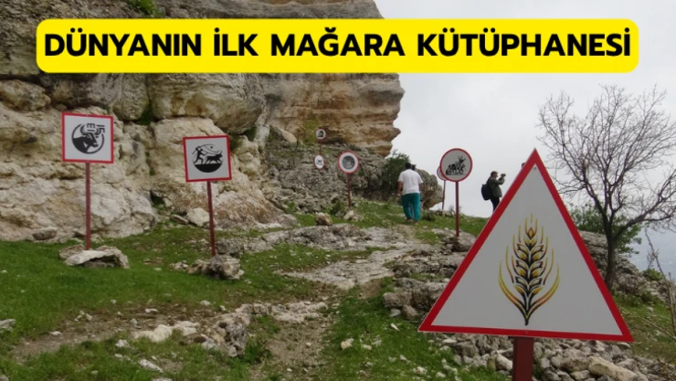 Dünyanın ilk mağara kütüphanesi