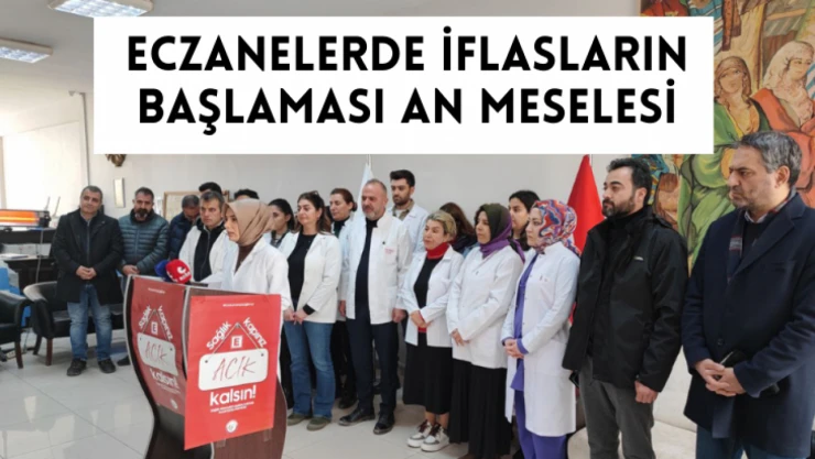 Eczanelerde iflasların başlaması an meselesi