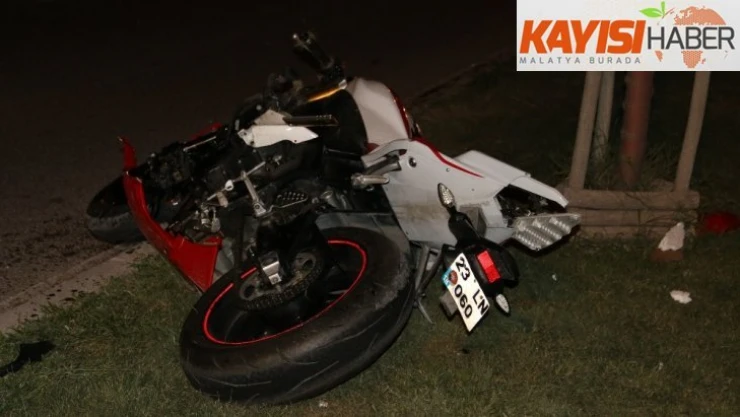 Elazığ'da motosiklet kazası: 1 ölü, 2 yaralı