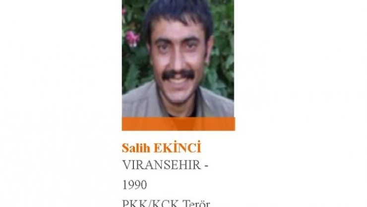 Elazığ'da öldürülen terörist, 1 milyon TL ödüllü turuncu listede çıktı