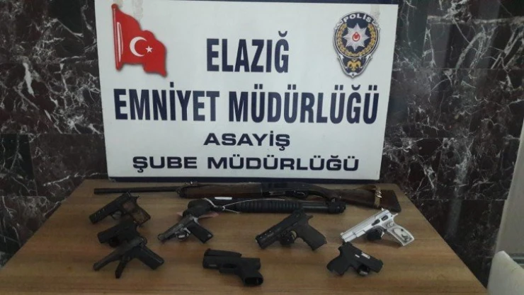 Elazığ'da şok uygulamalarda yakalanan 28 şüpheli tutuklandı