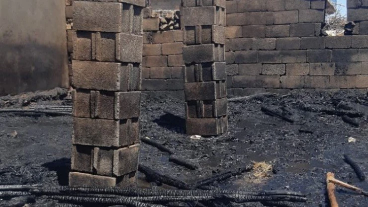 Elektrik kontağı yangına neden oldu