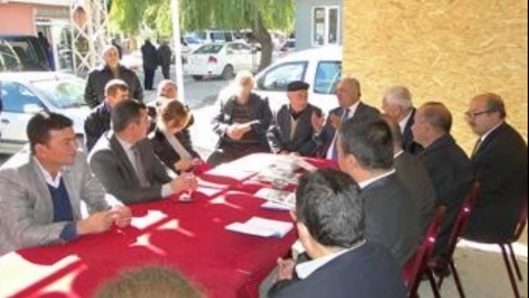 Akçadağ'da çiftçilere bilgilendirme toplantısı