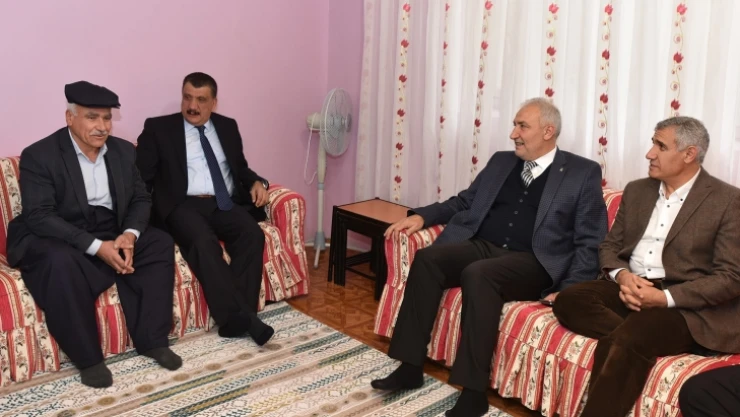 Kahtalı ve Gürkan, Hacıyusuflar Mahallesini ziyaret etti