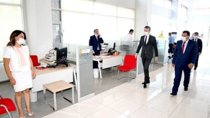 Gürkan'dan kurum temsilcileriyle istişareye